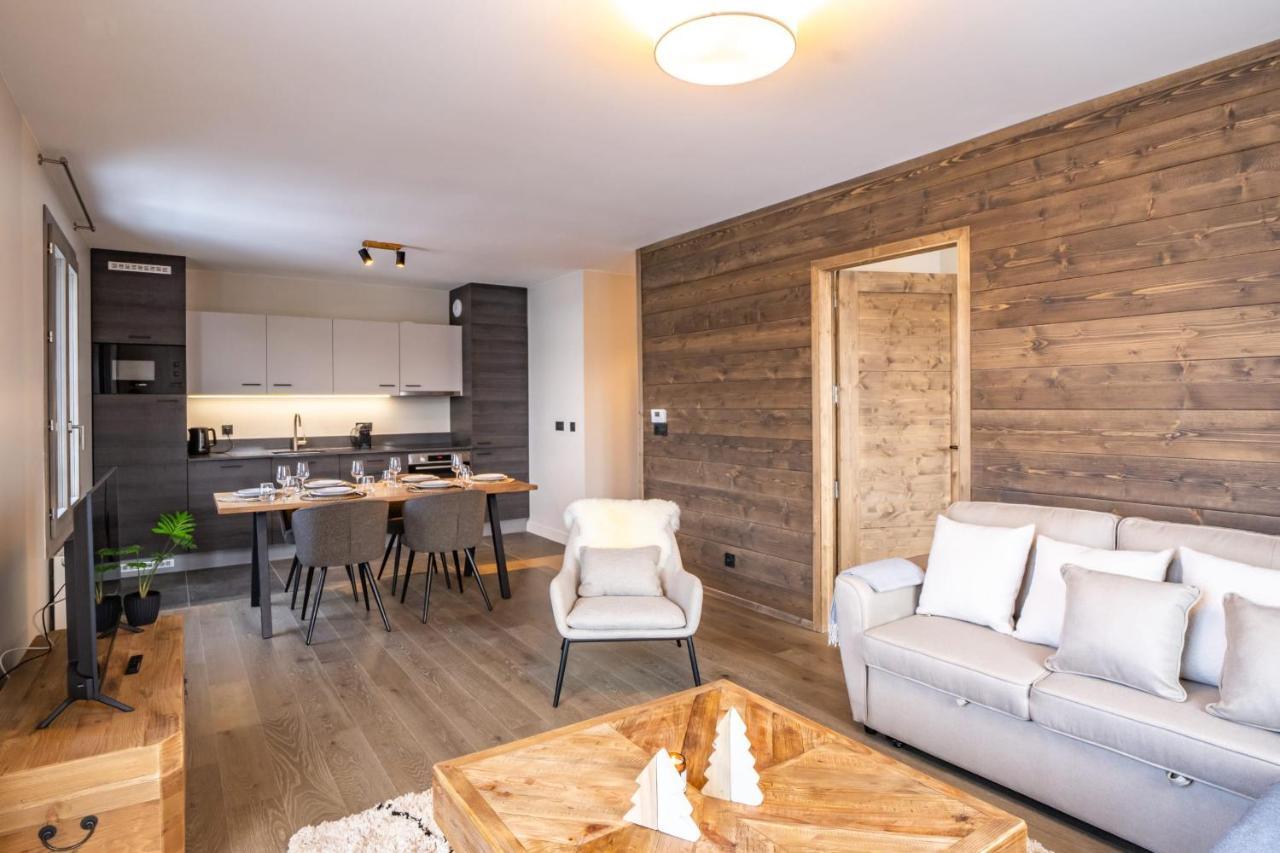 Perle Blanche - Brand New 2 Bedroom Apartment Perfectly Located Chamonix Mont Blanc Exterior foto